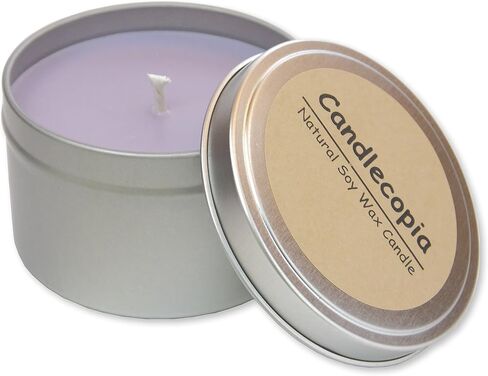 Pink Sugar Strongly Scented Hand Poured Vegan Travel Tin Candle, 8 Ounce Tin in Kuwait