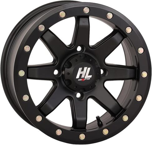 حزمة - 9 عناصر: High Lafter HL9 BDLK 15 "عجلات BK 32" XTR370 إطارات [4x156 نمط الترباس 3/8x24 مجموعة LUG] in Kuwait