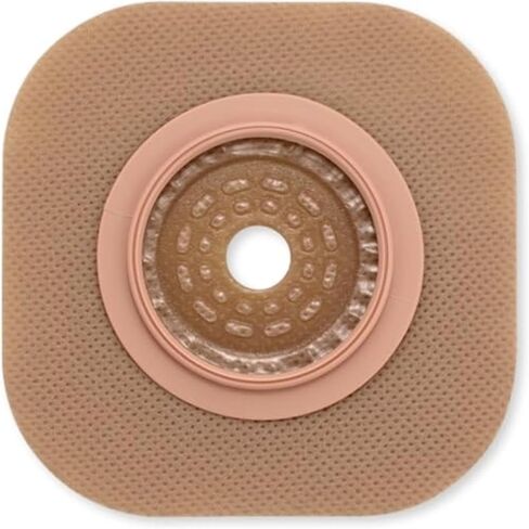 Hollister 15103 New Image Flat CeraPlus Skin Barrier, Cut-to-Fit 1-3/4", 5 Pack – Flange Size 2-1/4", Red Color Match, Ostomy Skin Barrier in Kuwait