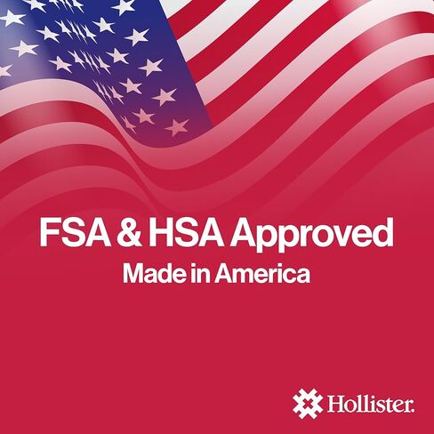 Hollister 15103 New Image Flat CeraPlus Skin Barrier, Cut-to-Fit 1-3/4", 5 Pack – Flange Size 2-1/4", Red Color Match, Ostomy Skin Barrier in Kuwait