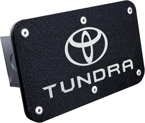 Au-tomotive Gold Logo Trailer Hitch Plug For Toyota Tundra (Black) in Kuwait