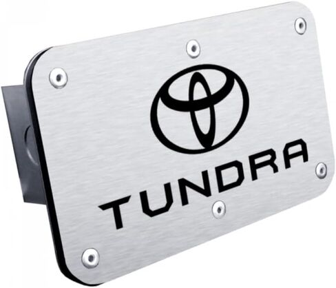 Au-tomotive Gold Logo Trailer Hitch Plug For Toyota Tundra (Black) in Kuwait