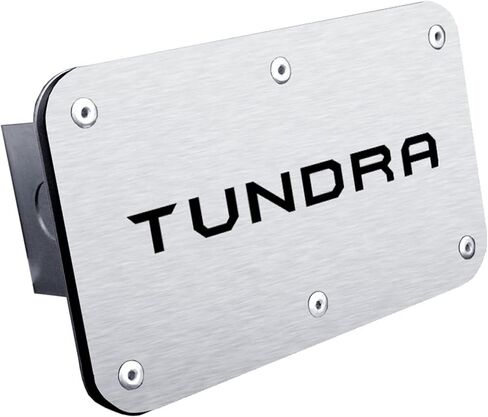 Au-tomotive Gold Logo Trailer Hitch Plug For Toyota Tundra (Black) in Kuwait