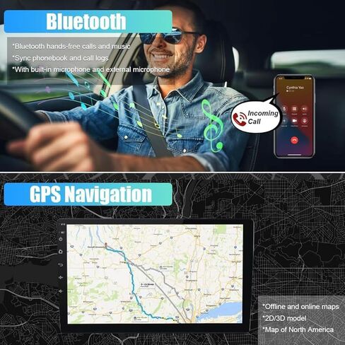 Upgraded Android 13 Car Stereo Fit for Dodge RAM 1500 2500 3500 Truck 2003-2005 9 Inch Car Radio with Carplay&Android Auto Support GPS Navigation/Backup Camera,FM/RDS/Bluetooth/IPS Touch Screen in Kuwait
