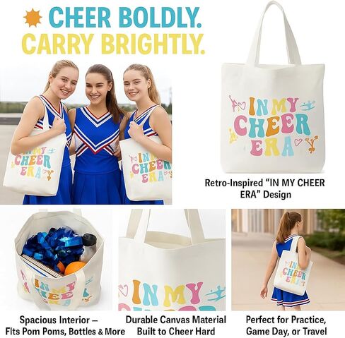 مجموعة هدايا المشجعين بما في ذلك Cheer Stuff Socks Makeup Bag Stickers Cheer Stuff-Ceerleader Lover in Kuwait