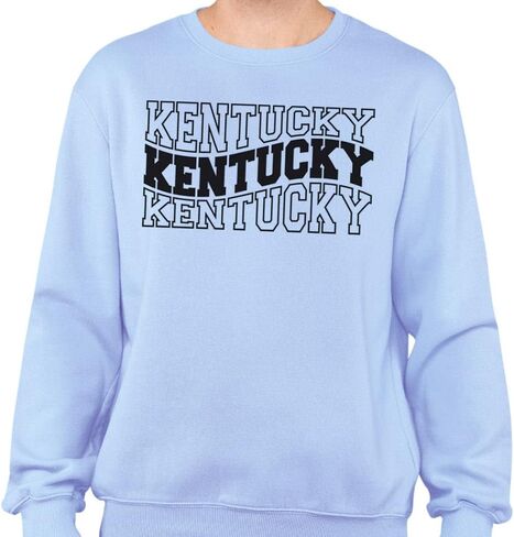 Wavy Kentucky Sweatshirt Unisex in Saudi Arabia