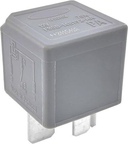 2-pack F80B-14B192-AA Relay-70A 12VDC 4-Pin SPST استبدال V23136-J4-X62 ، متوافق مع Ford 2000-2023 Focus ، Mondeo ، Fiesta ، مضخة الوقود الإصلاحية ، مروحة التبريد والأخطاء الكهربائية in Saudi Arabia