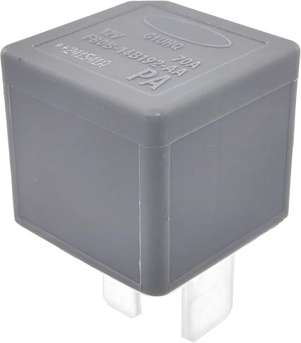 2-pack F80B-14B192-AA Relay-70A 12VDC 4-Pin SPST استبدال V23136-J4-X62 ، متوافق مع Ford 2000-2023 Focus ، Mondeo ، Fiesta ، مضخة الوقود الإصلاحية ، مروحة التبريد والأخطاء الكهربائية in Saudi Arabia