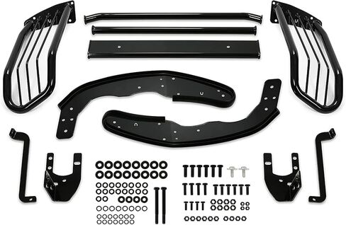 Kojem Brush Grill Guard متوافق مع 2005-2014 Toyota Tacoma الأمامي المصد حماية Grille Bar Bar Bar المسحوق المطلي باللون الأسود in Saudi Arabia