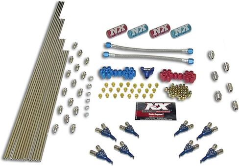 Nitrous Express 13389 8-Cylinder Shark/Piranha Plumbing Kit in Saudi Arabia