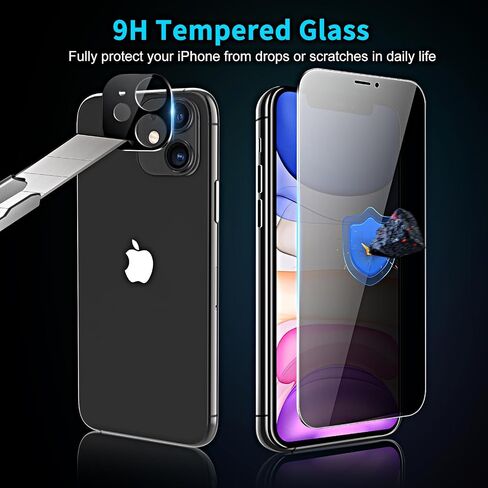 2 Pack Matte Privacy Screen Protector for Samsung Galaxy S21 Ultra 6.8 Inch[Not Glass], 360° Anti-Spy, Anti-Scratch, Anti-Glare, Support fingerprint in Saudi Arabia