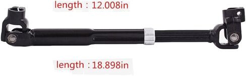 عمود توجيه أقل مع أجهزة تصاعد مقرنة 1 قطعة واحدة من الصلب لفورد ل F150 2004-2008 ، من أجل Lincoln for Mark LT 2006-2008 Black-Type-Type SU96831KU 425-361 in Saudi Arabia