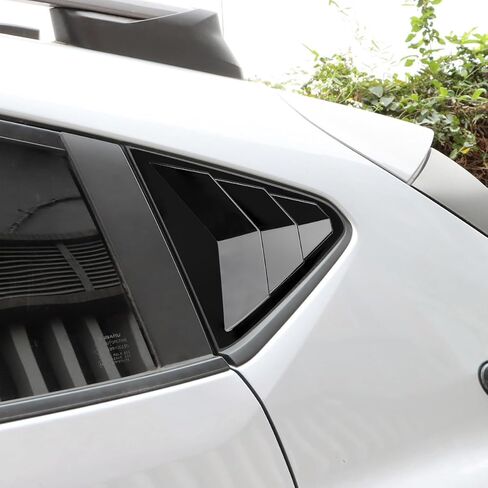 Rear Side Window Louvers Compatible for Subaru Crosstrek Impreza 2024 2025 Accesories for Subaru Crosstrek Impreza 2024 2025 Sport Style Air Vent Cover (Glossy Black) in Saudi Arabia