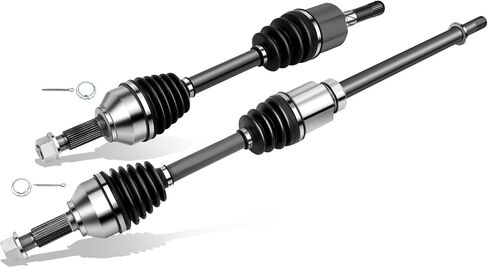 2pcs مجموعة محور محور CV الأمامي متوافق مع نيسان روغ 2008-2013 ، Rogue Select 2014-2015 AWD فقط-سائق الأمامي والركاب ، 66-6285 66-6287 in Saudi Arabia