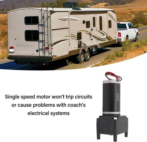 Electric RV Fifth Wheel Landing Gear Motor 5500 RPM 5500lbs Capacity Stable Performance Replacement for Atwood Lippert Stromberg Carlson Fifth Wheel RVs in Saudi Arabia