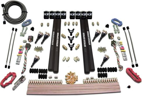 Nitrous Express-6 Cyl SX2 Dual Stage Stage Muzzle Kit (150-750HP) W/O BOTGE in Saudi Arabia