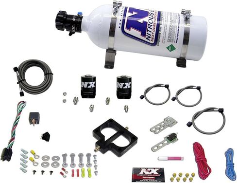 Nitrous Express - Dodge TBI (Magnum) Nitrous Plate Kit (Magnum Engine) w/5lb Bottle (20945-05) in Saudi Arabia