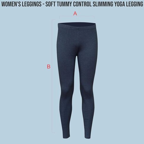 Women's Leggings - Soft Tummy Control Slimming Yoga Legging for Running and Workout in Saudi Arabia