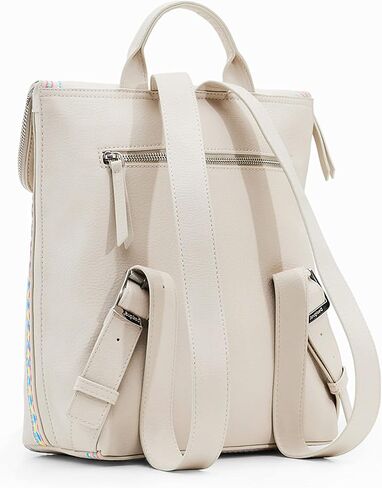 Desigual Women's Accessories PU Backpack Medium, Black, One Size in Saudi Arabia