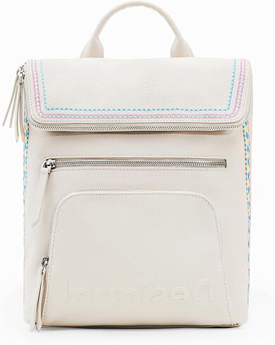 Desigual Women's Accessories PU Backpack Medium, Black, One Size in Saudi Arabia