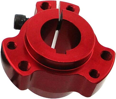 Red 1 "25 مم تجويف مع 1/4" Keyway مخففة البليت الخلفية محاور العجلات الخلفية GO KART DRIFT TRIKE in Saudi Arabia