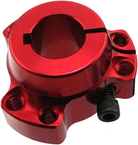Red 1 "25 مم تجويف مع 1/4" Keyway مخففة البليت الخلفية محاور العجلات الخلفية GO KART DRIFT TRIKE in Saudi Arabia