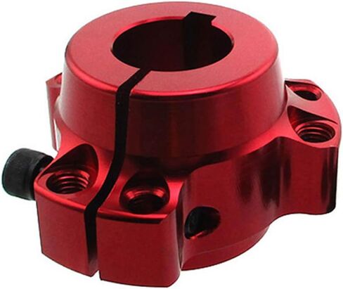 Red 1 "25 مم تجويف مع 1/4" Keyway مخففة البليت الخلفية محاور العجلات الخلفية GO KART DRIFT TRIKE in Saudi Arabia
