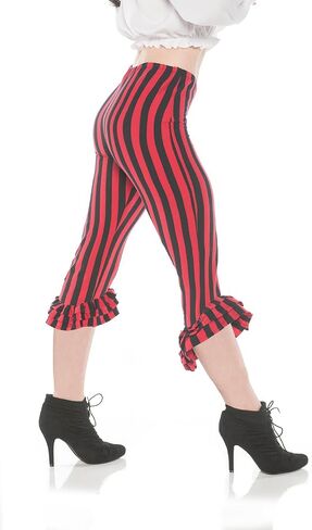 UNDERWRAPS Women's Pirate Costume Ruffle Leggings in Kuwait