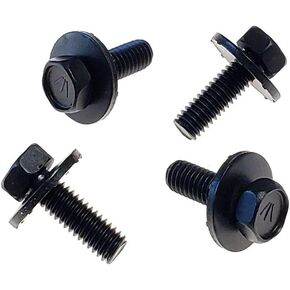 القاضي 442 لبويك ، من أجل تشيفي ، من أجل أولدز ، للحصول على براغي مفصلية سطح الجذع الخلفي بونتياك 4pc مجموعة FZ Steel Black in Kuwait