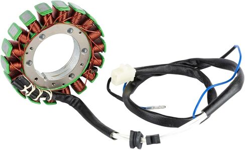 Stator coil 1TA-81410-20-00 Compatible with Yamaha XV 750 1988-1997/XV 700 1986-1987/XV 1100 1986-1999 Replaces 1Ta-81410-20-00 1Rm-81410-20-00 4Pp-81410-00-00 in Kuwait