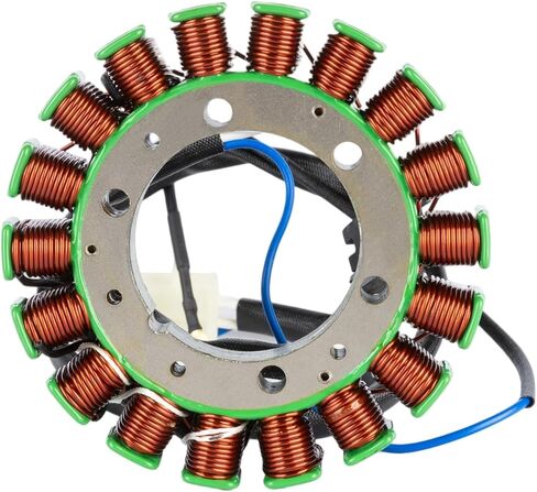 Stator coil 1TA-81410-20-00 Compatible with Yamaha XV 750 1988-1997/XV 700 1986-1987/XV 1100 1986-1999 Replaces 1Ta-81410-20-00 1Rm-81410-20-00 4Pp-81410-00-00 in Kuwait