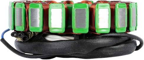 Stator coil 1TA-81410-20-00 Compatible with Yamaha XV 750 1988-1997/XV 700 1986-1987/XV 1100 1986-1999 Replaces 1Ta-81410-20-00 1Rm-81410-20-00 4Pp-81410-00-00 in Kuwait