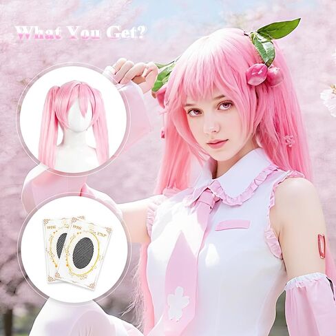 Halloween Purple Anime Cosplay Braid Wig, Cute Long Purple Wigs, 2 Hair Caps + Wig, Synthetic Hair with Braid for Christmas Parties（Children's Style） in Saudi Arabia