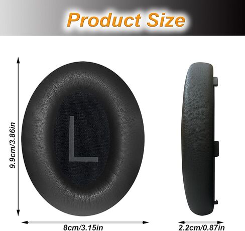 Bose NC700 Replacement Ear Pads for Bose 700 (NC700) Wireless Headphones, Ear Pads Cushions High-Density Noise Cancelling Foam,Made of Soft Protein Leather - NC700-navy Blue. in Saudi Arabia