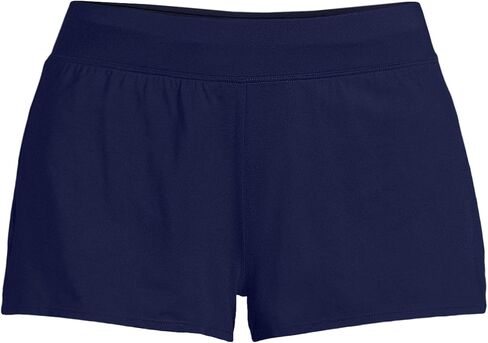 Lands' End Women's Chlorine Resistant Smoothing Control Curvy 3" Swim Shorts in Saudi Arabia