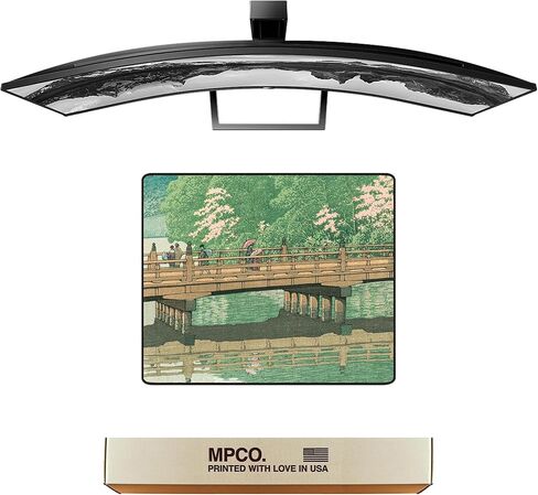 MPCO Souemoncho Night Artist Series Small Size Gaming WFH Mousepad DuraGlyde Fabric (Small (18" x 15")) in Saudi Arabia