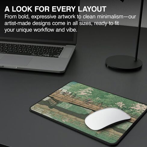 MPCO Souemoncho Night Artist Series Small Size Gaming WFH Mousepad DuraGlyde Fabric (Small (18" x 15")) in Saudi Arabia