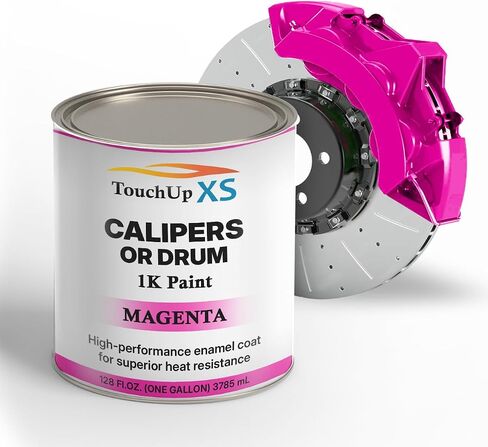 TouchupXS-High Temp Brake Calipers/Drums Enamel Coat 1K Magenta-Gallon in Saudi Arabia
