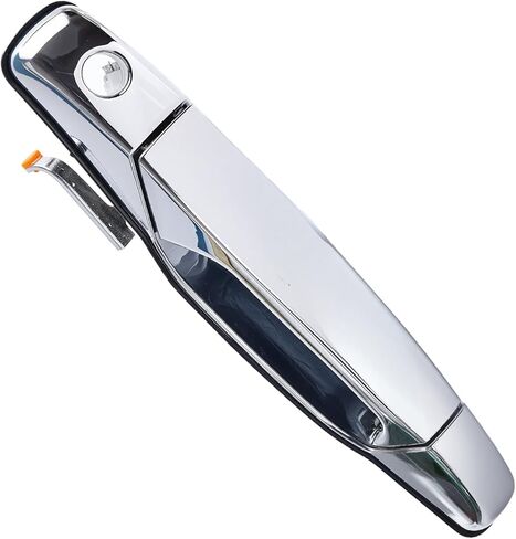 Rear Left Driver Side Exterior Door Handle - Compatible with Chevy, GMC & Cadillac Models - 2007-2014 - Silverado, Sierra, Tahoe, Suburban, Avalanche, Yukon - Replace# 25960521,15915659 in Kuwait