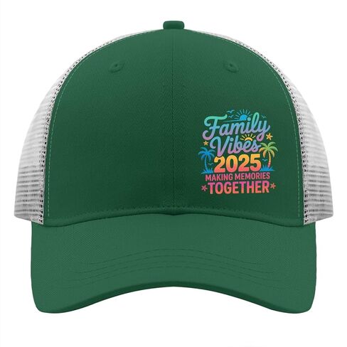 Family Vacation 2025 Beach Matching Family Summer Vacation Trucker Hats Garde in Saudi Arabia