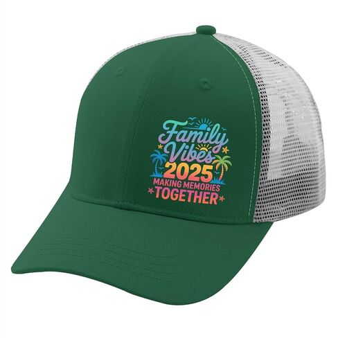 Family Vacation 2025 Beach Matching Family Summer Vacation Trucker Hats Garde in Saudi Arabia