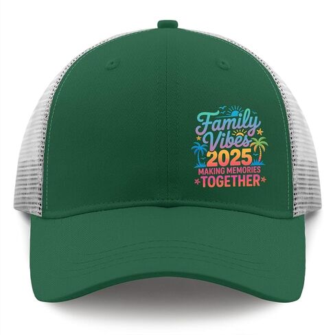 Family Vacation 2025 Beach Matching Family Summer Vacation Trucker Hats Garde in Saudi Arabia