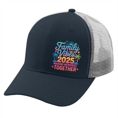 Family Vacation 2025 Beach Matching Family Summer Vacation Trucker Hats Garde in Kuwait