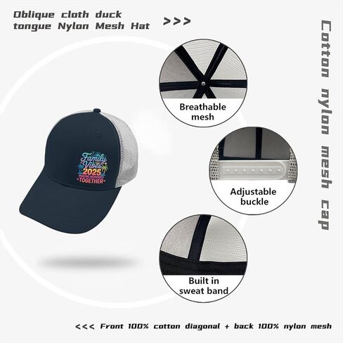 Family Vacation 2025 Beach Matching Family Summer Vacation Trucker Hats Garde in Kuwait