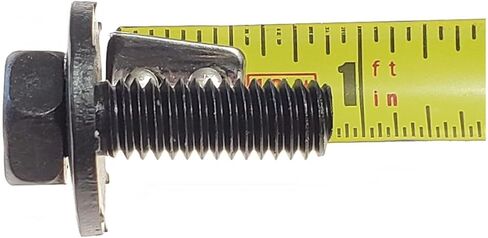 القاضي 442 لبويك ، من أجل تشيفي ، من أجل أولدز ، للحصول على براغي مفصلية سطح الجذع الخلفي بونتياك 4pc مجموعة FZ Steel Black in Kuwait