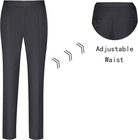 Men's 3 Piece Suit for Groom Men's Wedding Morning Suit with Tailcoat Tuxedo Long Tail Double Breasted Vest Pants in Kuwait