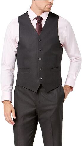 Adam Baker Men's Classic Fit 3-Piece (Jacket, Vets, Trousers) Vested Suit Set - Many Sizes & Colors Available in Saudi Arabia