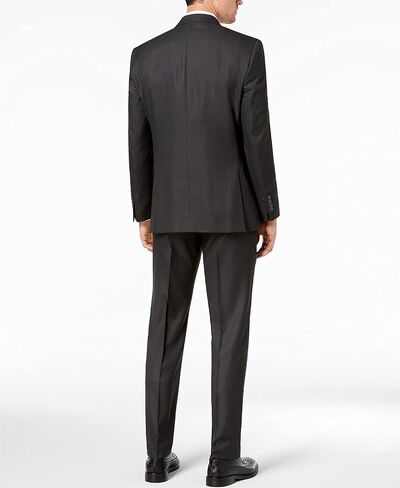 Adam Baker Men's Classic Fit 3-Piece (Jacket, Vets, Trousers) Vested Suit Set - Many Sizes & Colors Available in Saudi Arabia