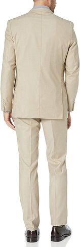 Adam Baker Men's Classic Fit 3-Piece (Jacket, Vets, Trousers) Vested Suit Set - Many Sizes & Colors Available in Saudi Arabia