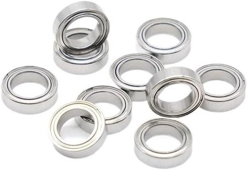10pcs smr117zzw2.5 المحامل 7x11x2.5mm ABEC-7 محامل كرة من الفولاذ المقاوم للصدأ SMR117Z SMR117 Z ZZ in Saudi Arabia
